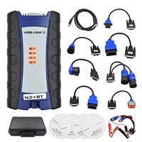 Pour NEXIQ USB Link 2 Bluetooth Diesel camion outil de Diagnostic Multi Heavy Duty Error Scanner OBD détecteur de défaut