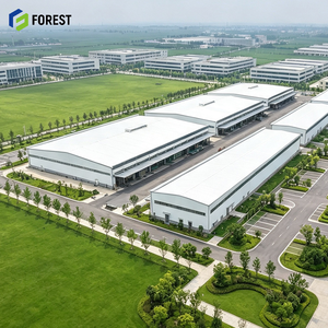 Clear Span Modular Structural Steel Workshop Warehouse Fast Erection Heavy Industrial Production <b>Storage</b> Building Facility - Product Image 1