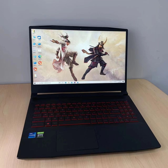 Cheap Used Gaming Laptop for GF66 I7-11800H RTX 3060 (6G) 16G 512G 15.6' Dual Core Wireless English