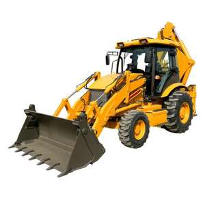 Chargeuse compacte d'occasion CAT 966H avec pelle arrière et chargeur frontal, 4x4, pour travaux de construction et terrassement - Product Image 2