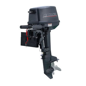 畅销2缸强力舷外机输出船用发动机后舵控制装置，适用于小型渔船和工作船 - Product Image 4