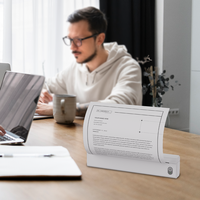 Printer nirkabel termal A4 portabel dan IOS/Android kompatibel untuk rumah kantor mobil perjalanan