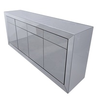 Direct fabricant salon armoire de haute qualité pas cher décoratif miroir meubles Buffet armoire Table