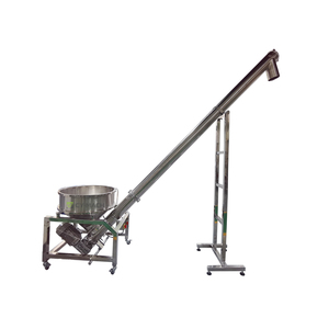 전문 공급 업체 연속 SS316 작은 콩 소금 생선 식사 공장 나사 컨베이어 피더 판매 - Product Image 4