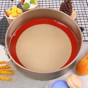 Professional Customizable Round Food Grade <b>Silicone</b> Bread <b>Baking</b> Mat Eco-Friendly Dishwasher & Oven Safe Kitchen Tools - Product Image 4