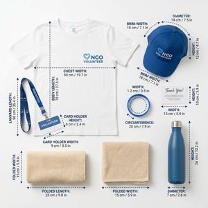 Caja de Regalo Personalizada para el Día de San Valentín, Año Nuevo, Conciencia sobre el Autismo, Terapia ABA, Kit de Bienvenida para el Personal, con Camiseta, Cordón para el Cuello y Vaso Térmico - Product Image 3