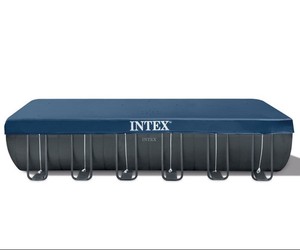 INTEX 26364 <span class=keywords><strong>Piscina</strong></span> Familiar Rectangular de Acero sobre el Suelo de 7.32*<span class=keywords><strong>3.66</strong></span>*1.32m con Accesorios Incluidos para Disfrutar en Familia - Product Image 3