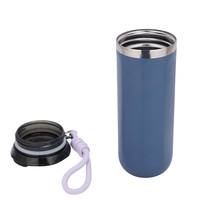 350ml 500ml Tasses à café de voyage personnalisées sous vide thermique en acier inoxydable isolé de qualité alimentaire