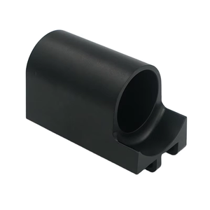 Base de Posicionamiento de Aluminio Negro para Mecanizado CNC Personalizado, Fresado de 5 Ejes, Repuesto para Motocicletas de Carreras, Prototipo - Product Image 4