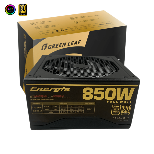 OEM/ODM 850W ATX Computer Switch Power Supply PSU ,GPU Server Power Supply,80Plus Gold/Platinum PSU 90% Efficiency