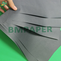Papier Kraft Noir Résistant à la Décoloration 80 g/m² pour Emballage Floral 72 x 102 cm Durable