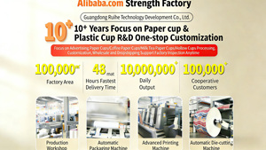 Personalizzabile doppia parete usa e getta tazza di caffè di carta <span class=keywords><strong>con</strong></span> coperchio eco-friendly e senza terra colori personalizzati per il campeggio - Product Image 5