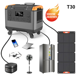 Brand Original 3000W 2688Wh Portable Power Station Premium Lithium Battery <b>Solar</b> Charge Power Storage System Multiple Socket - Product Image 1