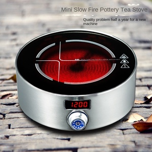 Mini Plaque Chauffante Électrique en Acier Inoxydable 500W à 2 Brûleurs, Contrôlée par Application, Sans Rayonnement, pour Hotpot, Théière, Chauffe-Eau, Lait - Product Image 3