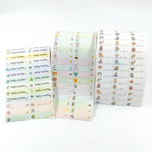 Adesivi personalizzati con nome per segnare oggetti simpatici bambini etichette adesive impermeabili con nome per etichettare i loro libri giocattoli cancelleria scolastica