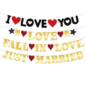 <span class=keywords><strong>ป</strong></span>้ายแบนเนอร์งานแต่งงา<span class=keywords><strong>น</strong></span>สุดโรแมนติก ฉั<span class=keywords><strong>น</strong></span>รักคุณ ของตกแต่งวันวาเล<span class=keywords><strong>น</strong></span>ไท<span class=keywords><strong>น</strong></span>์ สำหรับงา<span class=keywords><strong>น</strong></span>หมั้<span class=keywords><strong>น</strong></span> งา<span class=keywords><strong>น</strong></span>ฉลองครบรอบ งา<span class=keywords><strong>น</strong></span>เลี้ยงต้อนรับ - Product Image 1