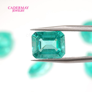 Cadermay Paraiba Yttrium Aluminum Garnet Loose Stone Neon Color Synthetic Gemstone For Jewelry Making - Product Image 1