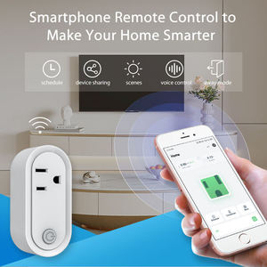 MT-WR12WM Matter Smart Power <b>Plug</b> Wifi 15A Power Meter <b>Remote</b> <b>Control</b> US Outlet Works with Tuya Homekit Echo Alexa Google Home - Product Image 3