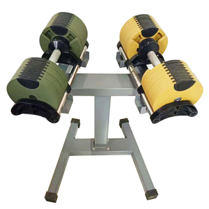 Ensemble d'haltères réglables ZY Commercial, ajustement rapide du poids, équipement d'entraînement de force pour la maison, la salle de sport et la remise en forme - Product Image 1