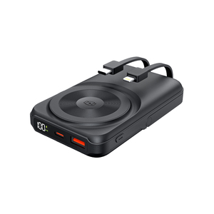 ธนาคารพลังงานแม่เหล็กแบบพกพาพร้อมขาตั้งโทรศัพท์ PD Quick Wireless Charger พร้อมแบตเตอรี่ 10000mah - Product Image 3