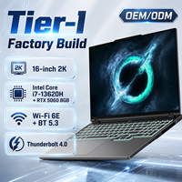 16.1 Inch 13th Gen Intel Core I7 13620H 4.9Ghz 10 Core Thunderbolt 4 RTX 5060 8G WIFI 6E Gamer Gaming Laptop with Graphics Card
