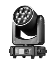 7x60W RGBW 4 en 1 LED Moving Head Zoom Light Pixel Control Vortex Kaleidoscope Effect avec contrôle DMX512 pour hôtel