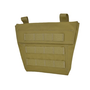 อุปกรณ์ทางยุทธวิธี Elytra แผ่นป้องกันขาหนีบรูปทรงสี่เหลี่ยมคางหมู (ไม่มีแผ่นรองด้านใน) กระเป๋าคาดเอวแบบสะพายข้าง กระเป๋าใส่แผ่นเกราะสำหรับเสื้อกั๊กทางยุทธวิธี <span class=keywords><strong>MU</strong></span> - Product Image 3