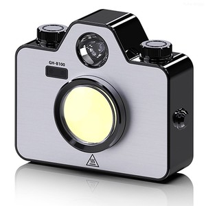 Lampe de poche LED portable rechargeable pour le camping, mini lampe de poche suspendue, indice de protection IP44, intensité réglable, garantie de 2 ans pour les situations d'urgence en extérieur - Product Image 1