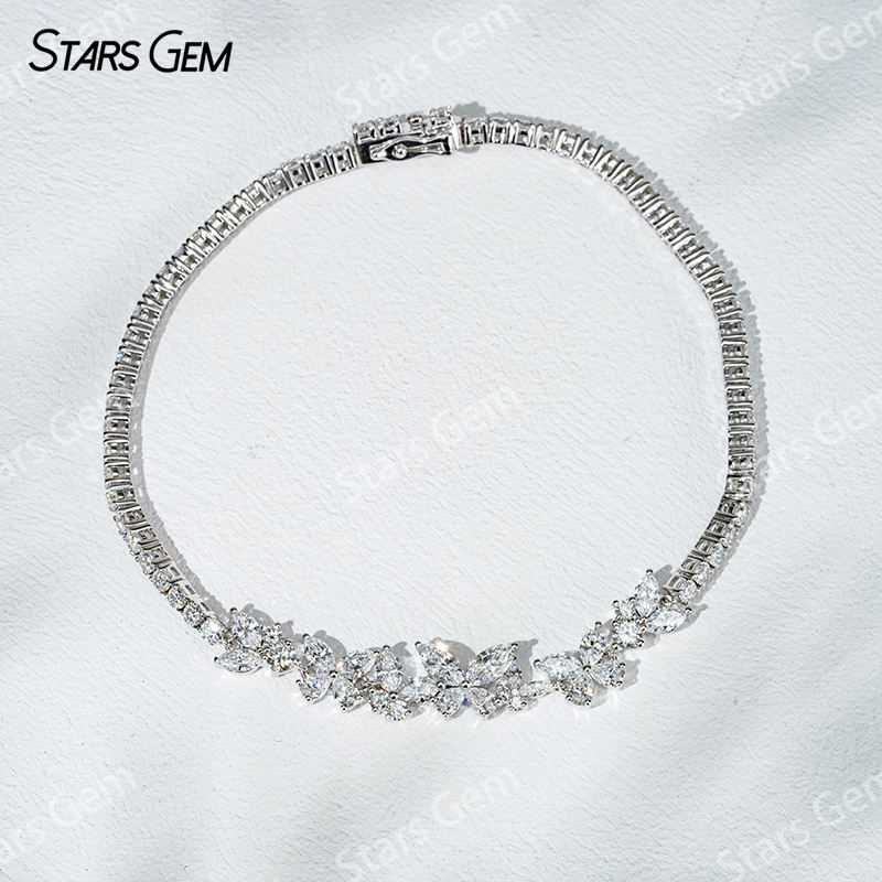 White Gold - Bracelet (6.5 inches)