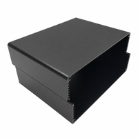 Boîtier large en alliage d'aluminium extrudé 160*80mm, longueur 200/220mm, indice de protection IP54, dissipation thermique pour alimentation électrique