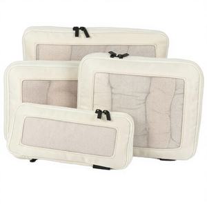 Bolsa de Viaje de Negocios con Malla de Compresión, Bolsa de Almacenamiento de Poliéster con Cierre de Cremallera para Ropa de Negocios - Product Image 3