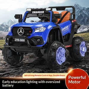 Voiture électrique tout-terrain à <span class=keywords><strong>quatre</strong></span> roues télécommandée en plastique pour enfants et adultes <span class=keywords><strong>Mercedes</strong></span> Benz <span class=keywords><strong>Classe</strong></span> <span class=keywords><strong>G</strong></span> - Product Image 4