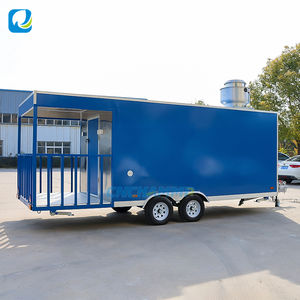 Camion de nourriture Pizza entièrement équipé Chammp remorque avec porche cuisine mobile barbecue chariot de nourriture café mobile <span class=keywords><strong>voiture</strong></span> de nourriture en vente - Product Image 5