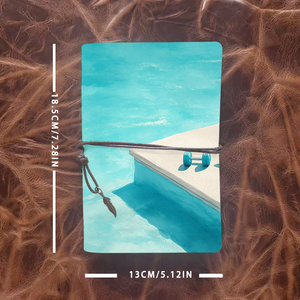 Cuaderno A6 hecho a mano, hermoso, imprescindible para estudiantes de máster, perfecto para investigación de laboratorio y registros de experimentos con mancuernas - Product Image 4