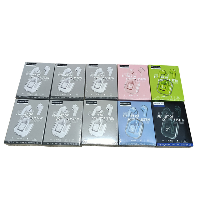 Hot Tws Air31 Crystal Led Display Mini Wireless Earbuds With LED Display Gaming In-ear Earphone BT Headphone