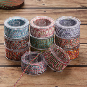 Cuerda Ruyi de Colores Tejida a Mano, Tamaño Pequeño, Resistente al Desgaste, para Collares, Pulseras, Manualidades y Suministros de Bricolaje - Product Image 1