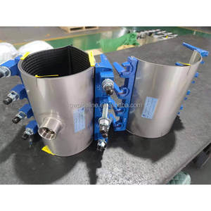 Abrazadera de reparación de acero inoxidable PN10/PN16 para fugas de tuberías - Product Image 4