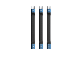 Kabel Data Universal untuk ponsel, USB tipe-c 240W Universal, pengisian daya cepat kompatibel untuk transmisi 80Gbps 16K