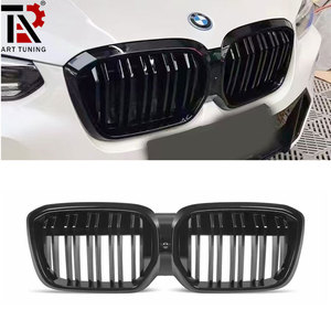 สีดำเงาสำหรับ <span class=keywords><strong>BMW</strong></span> G01 <span class=keywords><strong>IX3</strong></span> G08กระจังหน้า lci ปรับโฉมรถแบบเส้นคู่อุปกรณ์เสริมรถยนต์ทำจากพลาสติกและ ABS สภาพใหม่ - Product Image 2