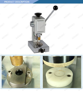 コインセルポータブル手作りパンチングマシン手動コインセルディスクカッターパンチングツール - Product Image 3