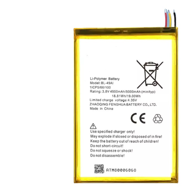 Compatible For Tecno BL-49AI BL-50C Rechargeable Li-Polymer Built-in Mobile Phone Battery In Stock China
