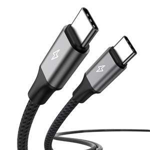 <span class=keywords><strong>Cable</strong></span> <span class=keywords><strong>USB</strong></span>-C a <span class=keywords><strong>USB</strong></span>-C de Carga Rápida y Transferencia de Datos de 480 Mbps, Trenzado de Nailon de 1M 2M, <span class=keywords><strong>Cable</strong></span> <span class=keywords><strong>USB</strong></span> 2.0 Tipo C para Teléfono Móvil Android - Product Image 1