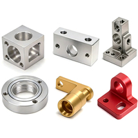 Mecanizado CNC Personalizado de Aluminio Anodizado para Maquinaria Automotriz, Prototipado Rápido, Acabado Perforado en 3D, Bronce, EDM, Torno para Mecanizado