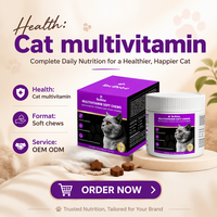 Compléments multivitaminés à croquer riches en niacine et vitamine E pour chiens et chats, 2g x 100 unités, proportion scientifique, 7,06 oz (200g), usage domestique