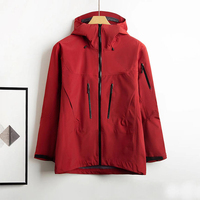 Veste de pluie unisexe imperméable respirante Bomber Hard Shell hiver automne printemps coupe-vent fermeture à glissière randonnée équitation imperméable