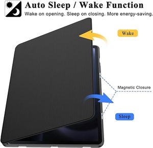 Chống sốc thông minh Folio đứng trường hợp đối với Samsung <span class=keywords><strong>Galaxy</strong></span> <span class=keywords><strong>Tab</strong></span> S9 cộng với/S9 Fe + với S chủ bút - Product Image 5
