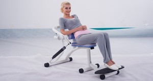 Équipement de rééducation et d'étirement du dos en métal pour usage hospitalier - Product Image 5