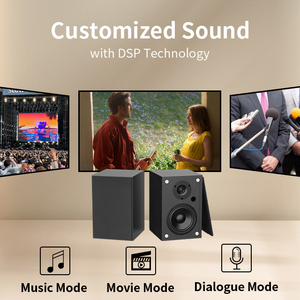 Altoparlante da libreria per sistema Home Theater per uso interno 40W potenza di uscita facile da usare OEM e ODM fornitore di marca - Product Image 4