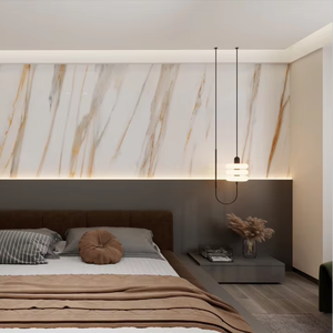 Film décoratif en PVC personnalisable, écologique, imperméable et anti-rayures pour meubles ou hôtels, feuilles de PVC pour murs - Product Image 1