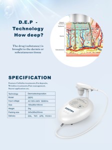 Máquina de Rejuvenecimiento Cutáneo por Microelectroporación 4 en 1 para Reducción de Arrugas, Reparación de Estrías y Control de Grasa - Product Image 5
